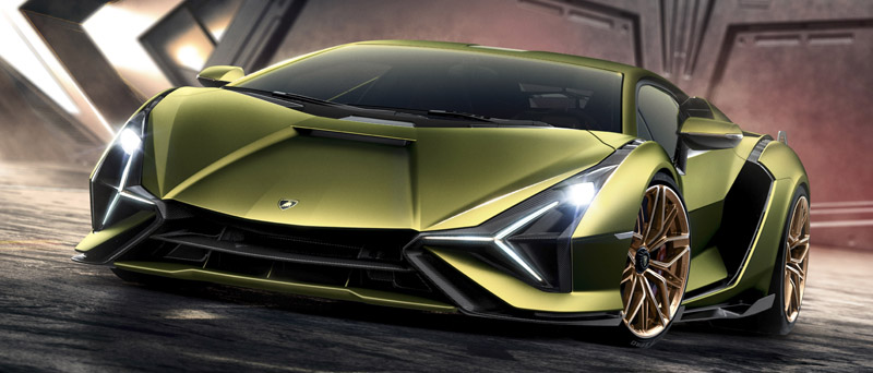 Lamborghini Sian 819 hp Hybrid Limited Edition Supercar 2019